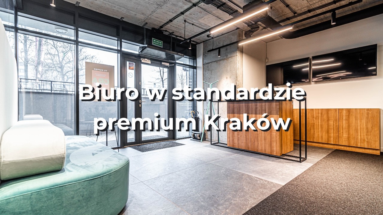 Biuro w standardzie premium 134m2 Kraków al. 29 listopada