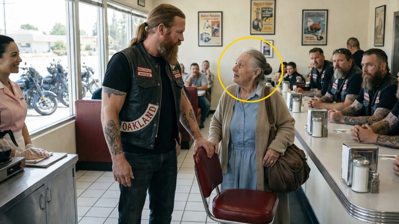 „Sie wollte nur einen Platz zum Sitzen – doch die Reaktion der Hells Angels schockierte alle.“