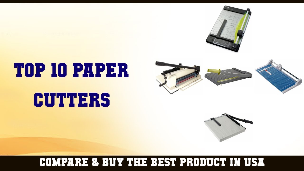 Top 10 Paper Cutters to buy in USA 2021 | Price & Review