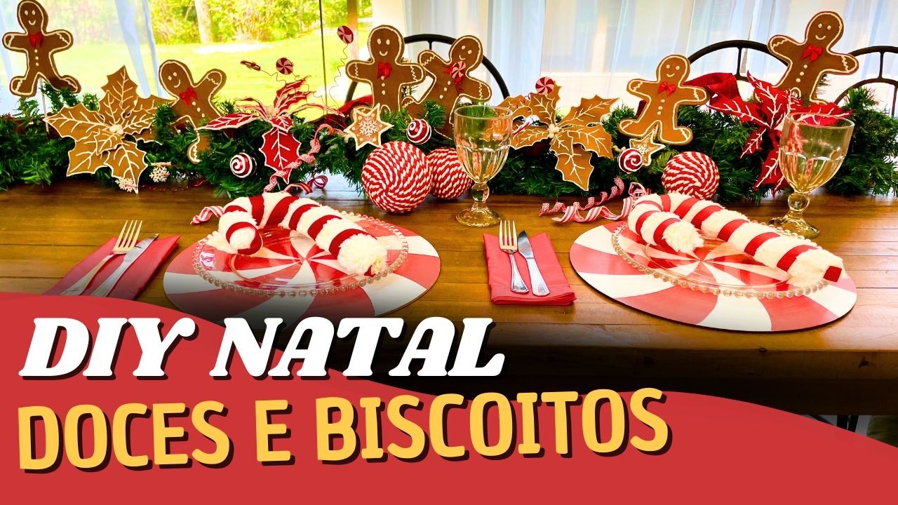 DIY Enfeites de Natal - DOCES & BISCOITOS