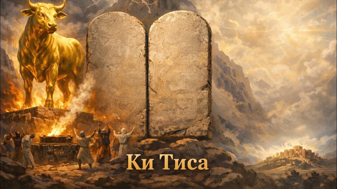 Золотой Телец, Скрижали и Машиах. Глава Ки Тиса. Исход 30:11-34:35. Дэрэх Эхад (Один Путь)