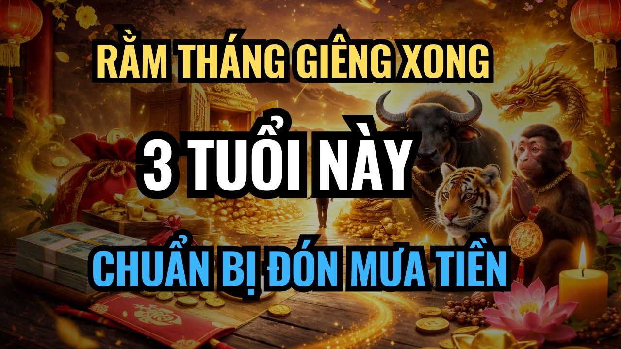 Qua Rằm Tháng Giêng: 3 Con Giáp Được Lộc Trời Ban, Giàu Bất Ngờ
