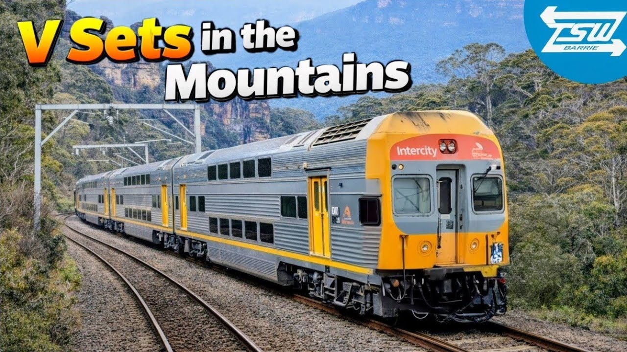 V Set Trains in the Blue Mountains & Lithgow | Final Days | BMT