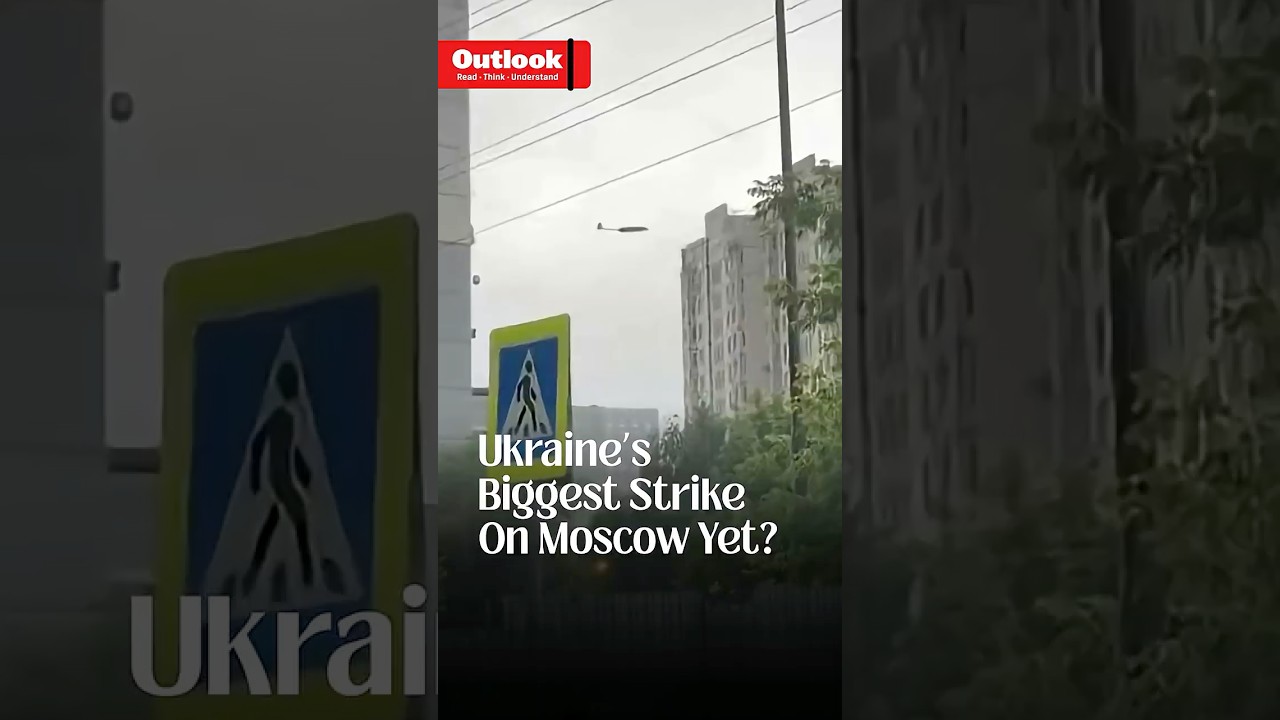 Ukraine Launches Major Drone Strike On Moscow Amid Escalating War