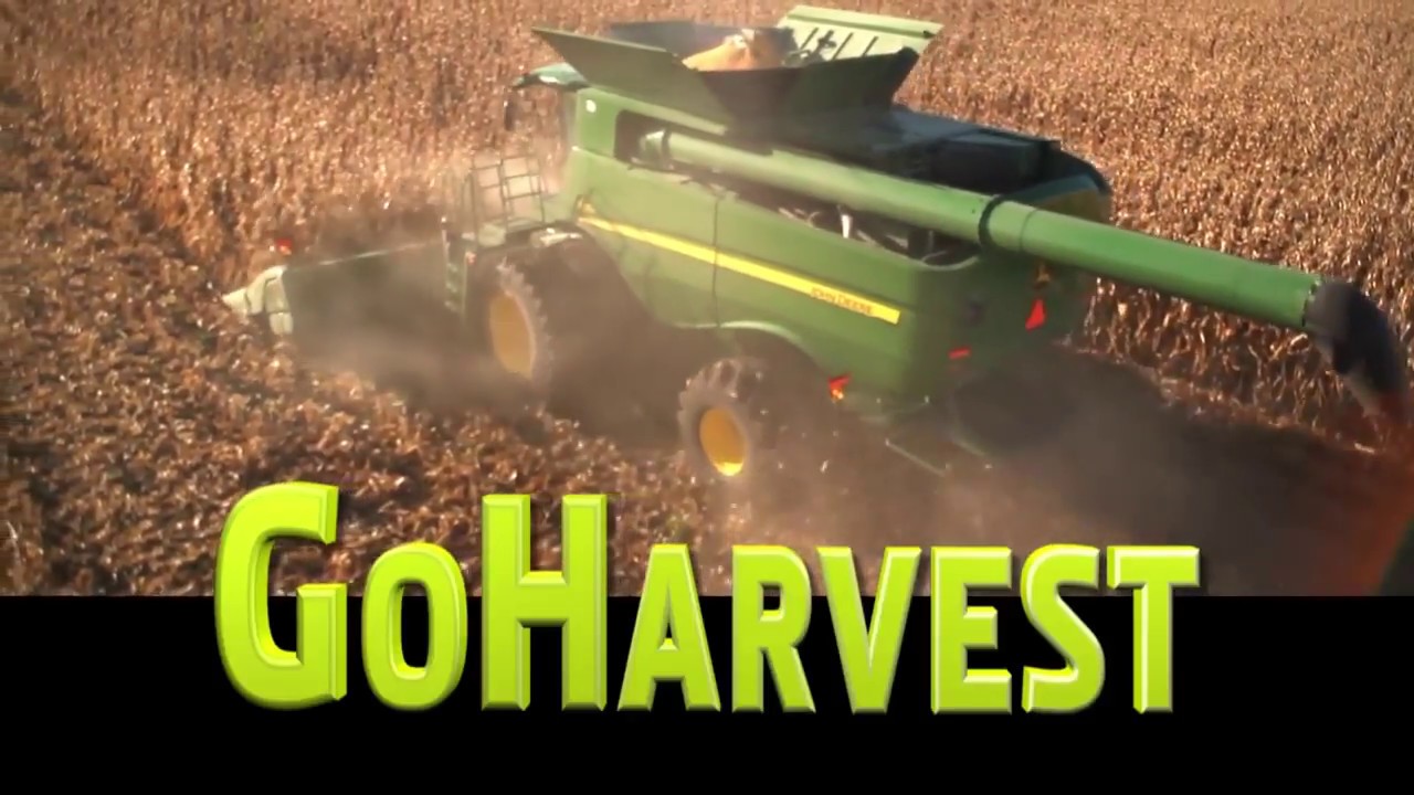 John Deere Combine GoHarvest: S700 Active Terrain Adjustment