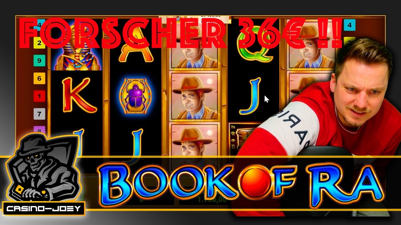 BOOK OF RA FORSCHER WAHNSINN 🤑💸 CASINOJOEY 🎰