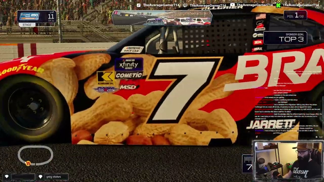 Atlanta with a crazy finish! - NASCAR 25 Career Mode