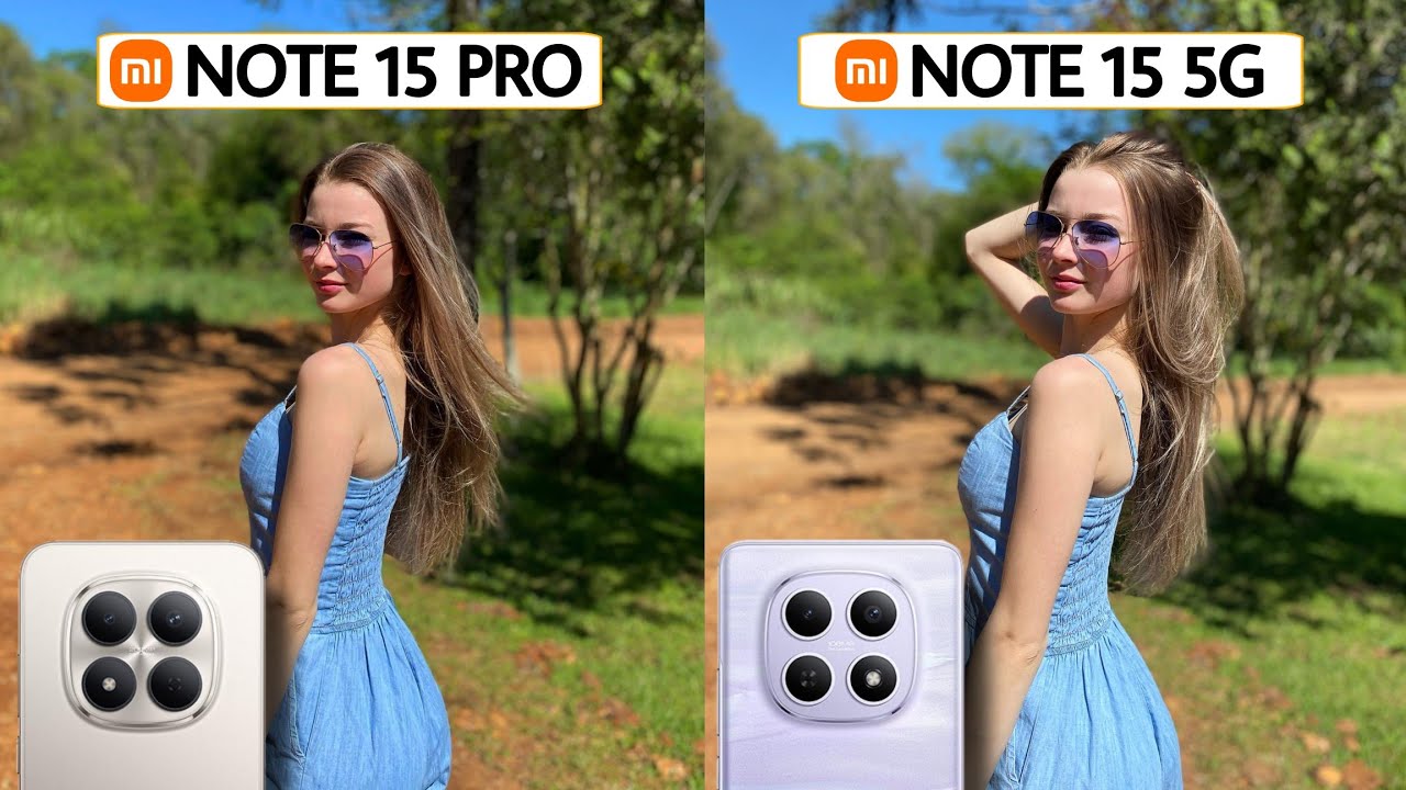 Сравнение камер Redmi Note 15 Pro и Redmi Note 15: тест-драйв