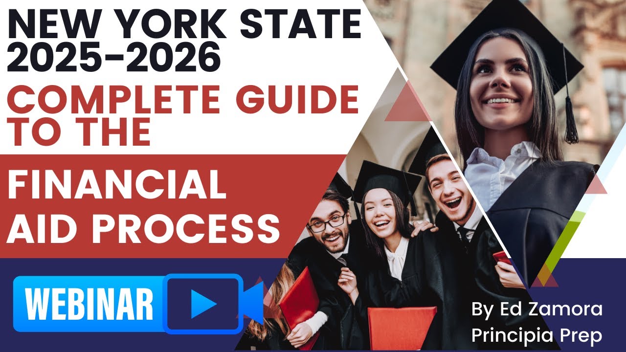 New York State Understanding Financial Aid The Entire College Process Webinar