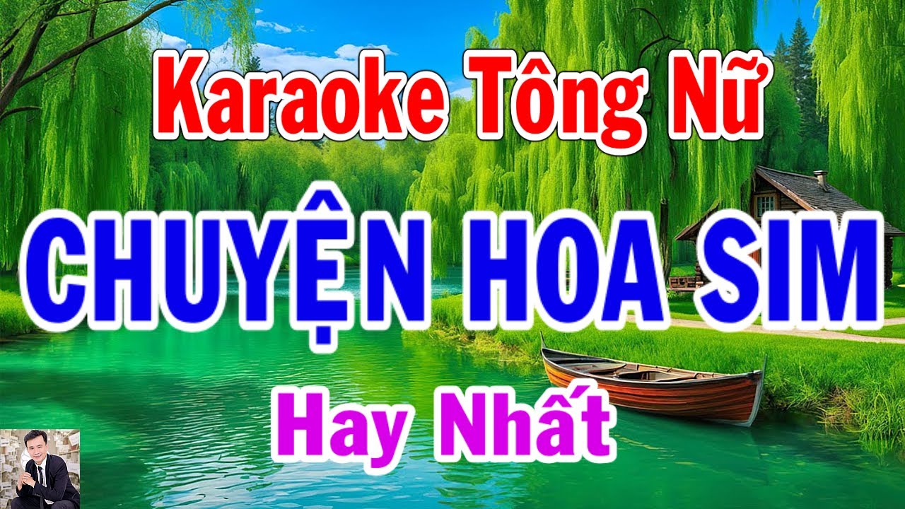 Chuyện Hoa Sim Karaoke Tông Nữ Thành Lý Organ