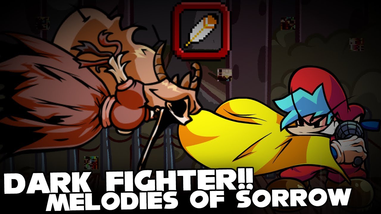 FNF | DARK FIGHTER!? - Mario's Madness V2 MELODIES OF SORROW | (MECHANIC FIGHT) (CORONATION PEACH)