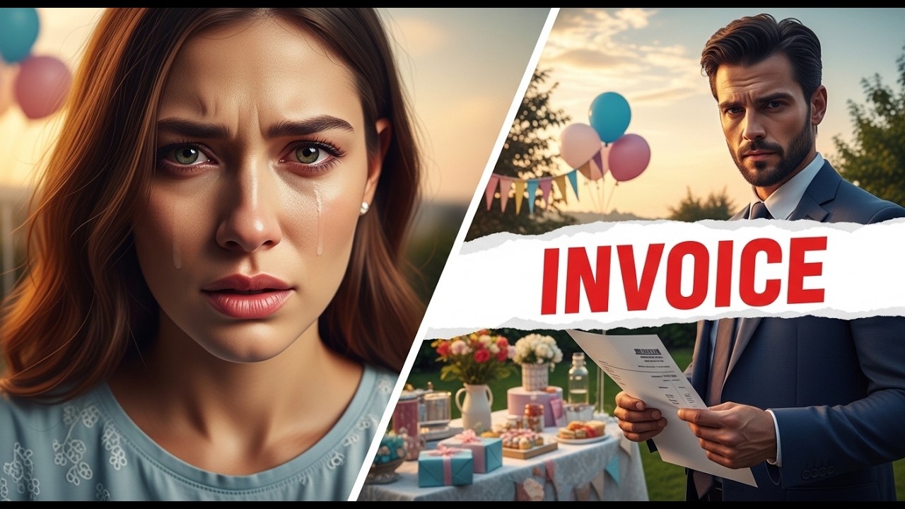 He Sent Her An Invoice… Then Showed Up At Her Baby Shower