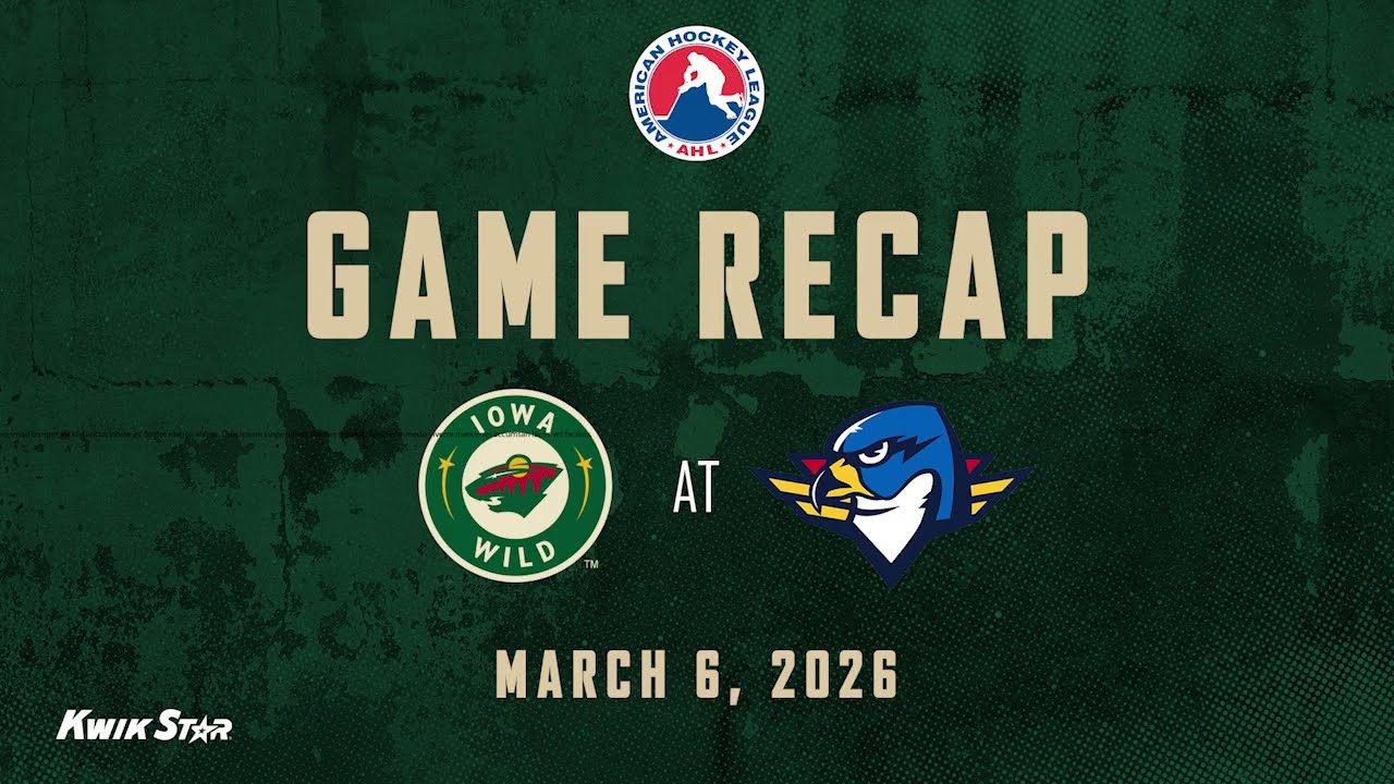 Iowa Wild vs Springfield Thunderbirds Game Highlights | 3.6.2026