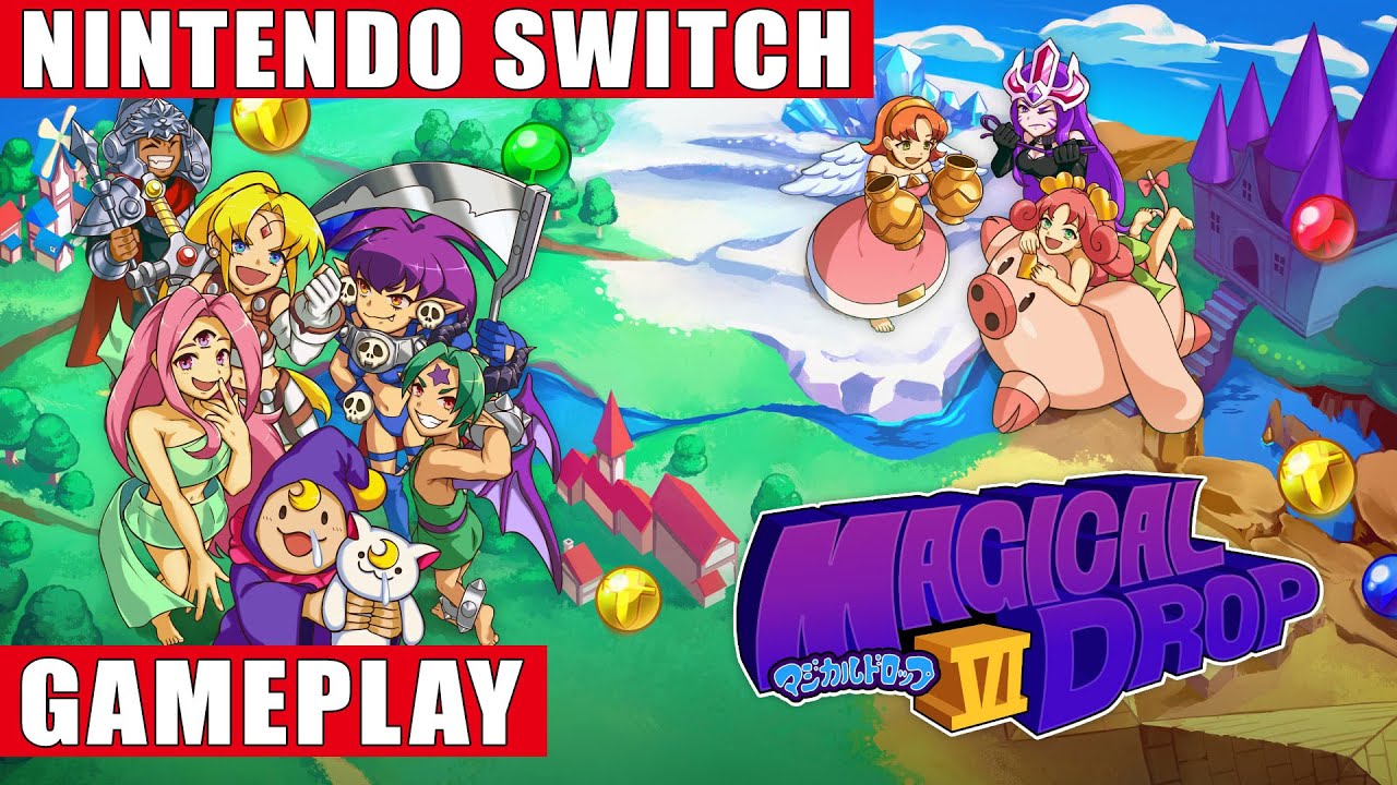Magical Drop VI Nintendo Switch Gameplay