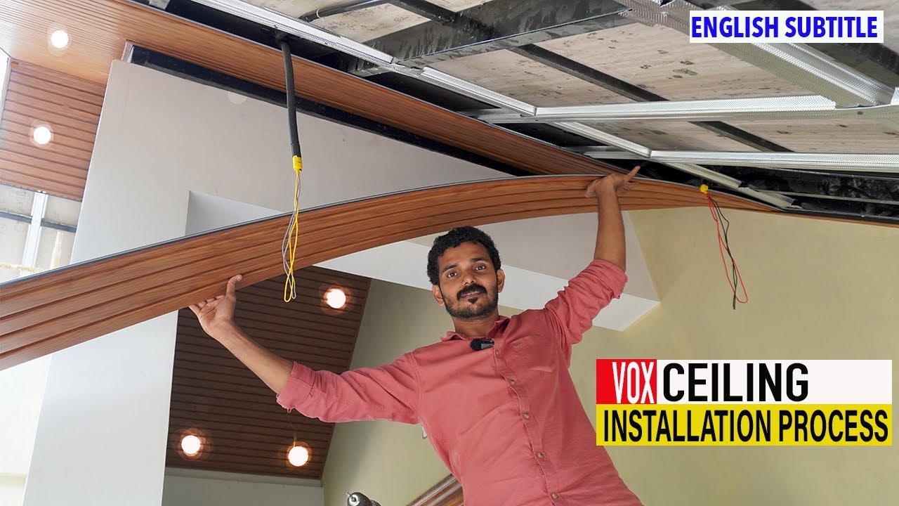 How to Install VOX Ceilings | VOX Wooden Ceiling for European Truss House | Exterior Ceiling