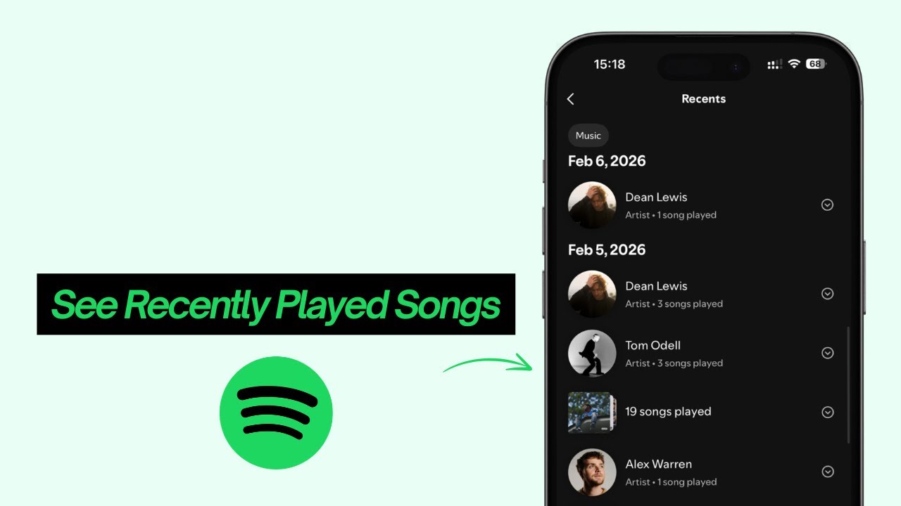 How to See My Recently Played Songs on Spotify