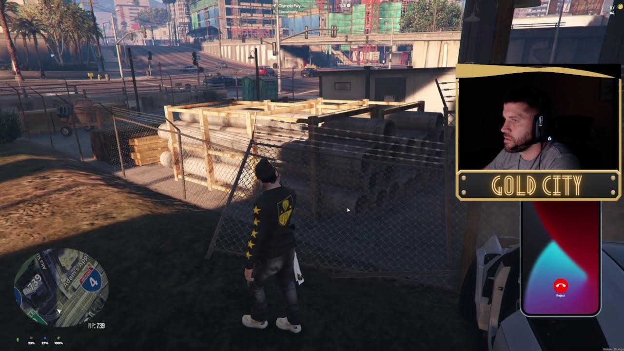 GTA RP (FiveM) - Gold City - Crim Life