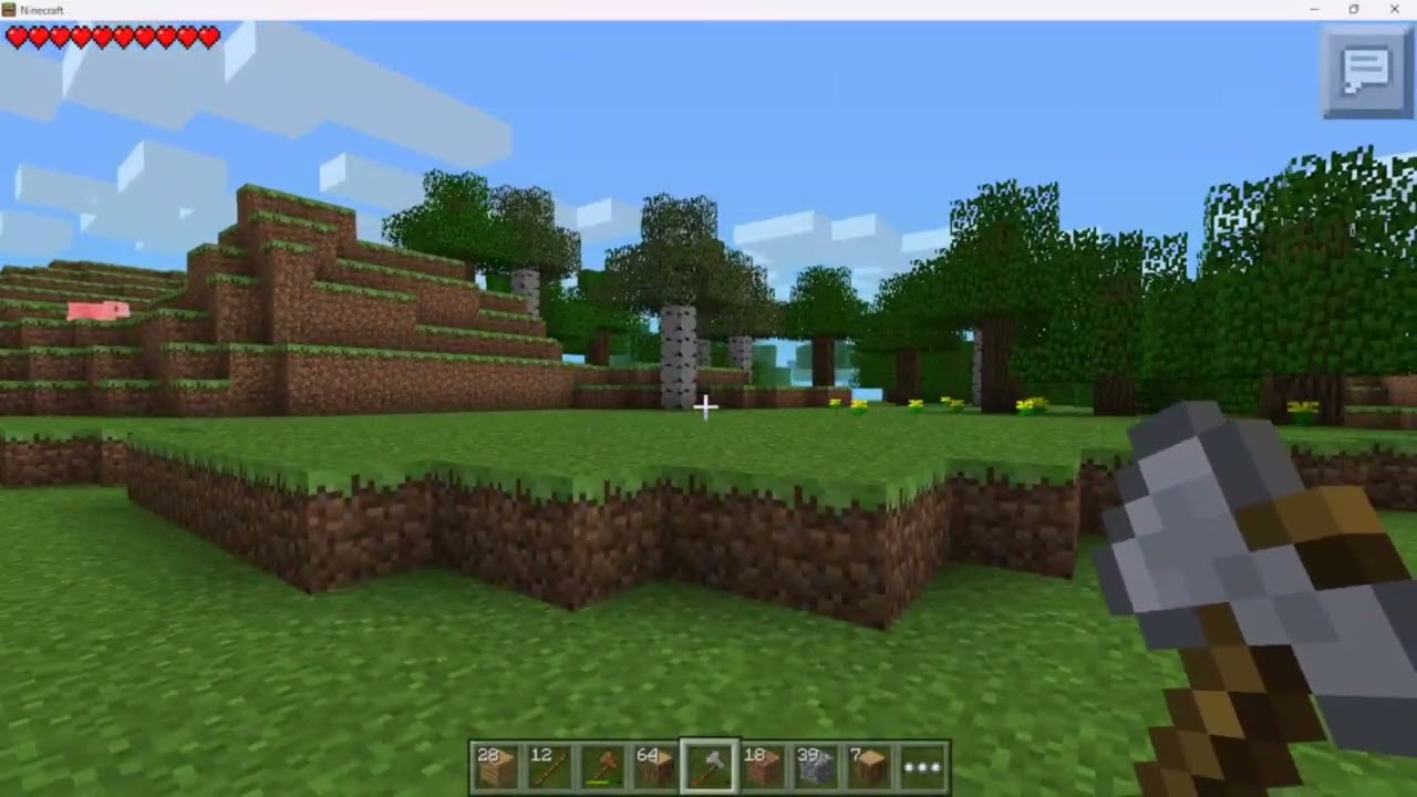 Playing Minecraft pocket Edition 0.8.0 on PC!!!