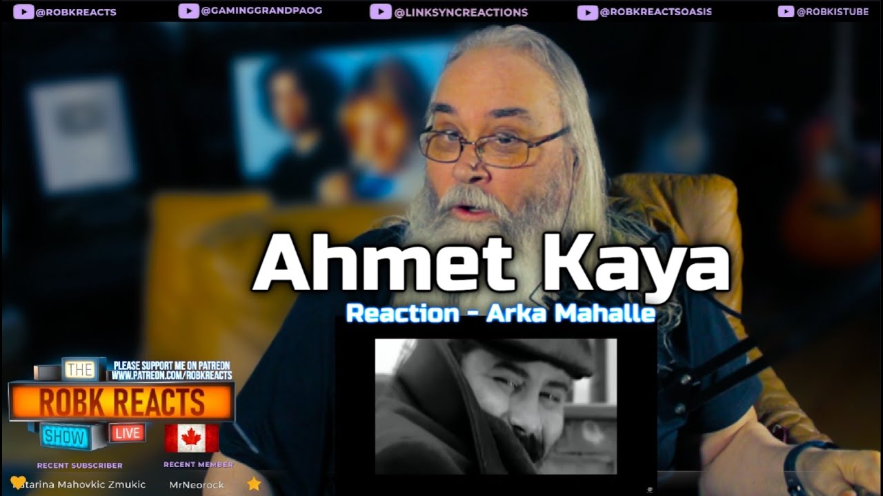 Ahmet Kaya Reaction - Arka Mahalle  - First Time Hearing - Requested