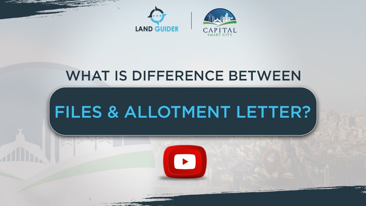 What is Difference Between Files & Allotment Letter ? | Land Guider
