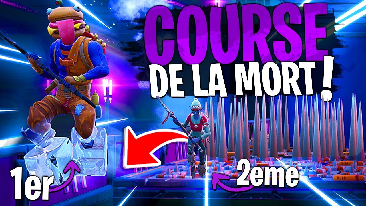 J'affronte Doc Jazy sur ce Deathrun Course à faire absolument sur Fortnite Créatif !