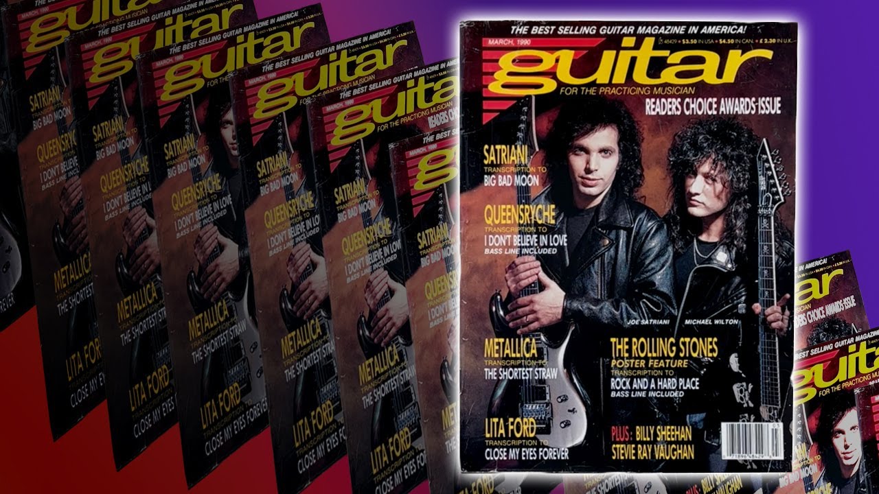 GFPM March 1990 (Vintage Guitar Magazine)