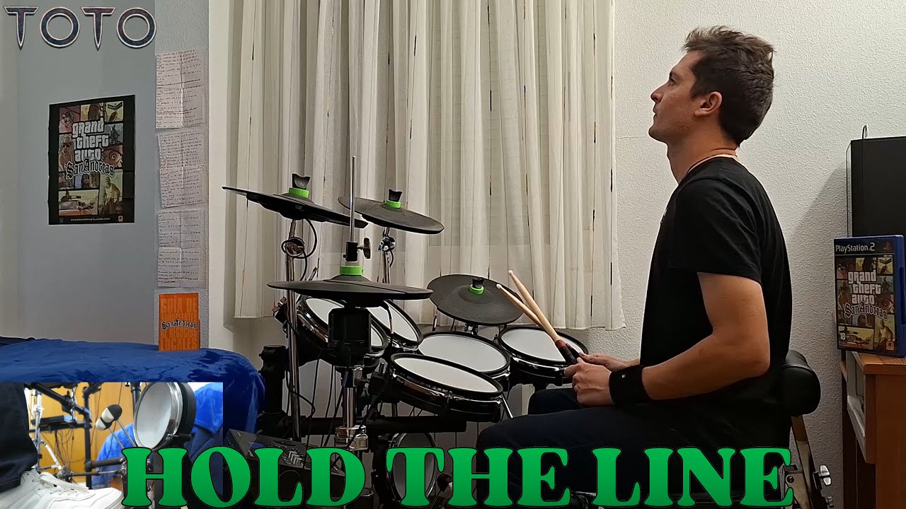 Toto - Hold The Line - Drum Cover