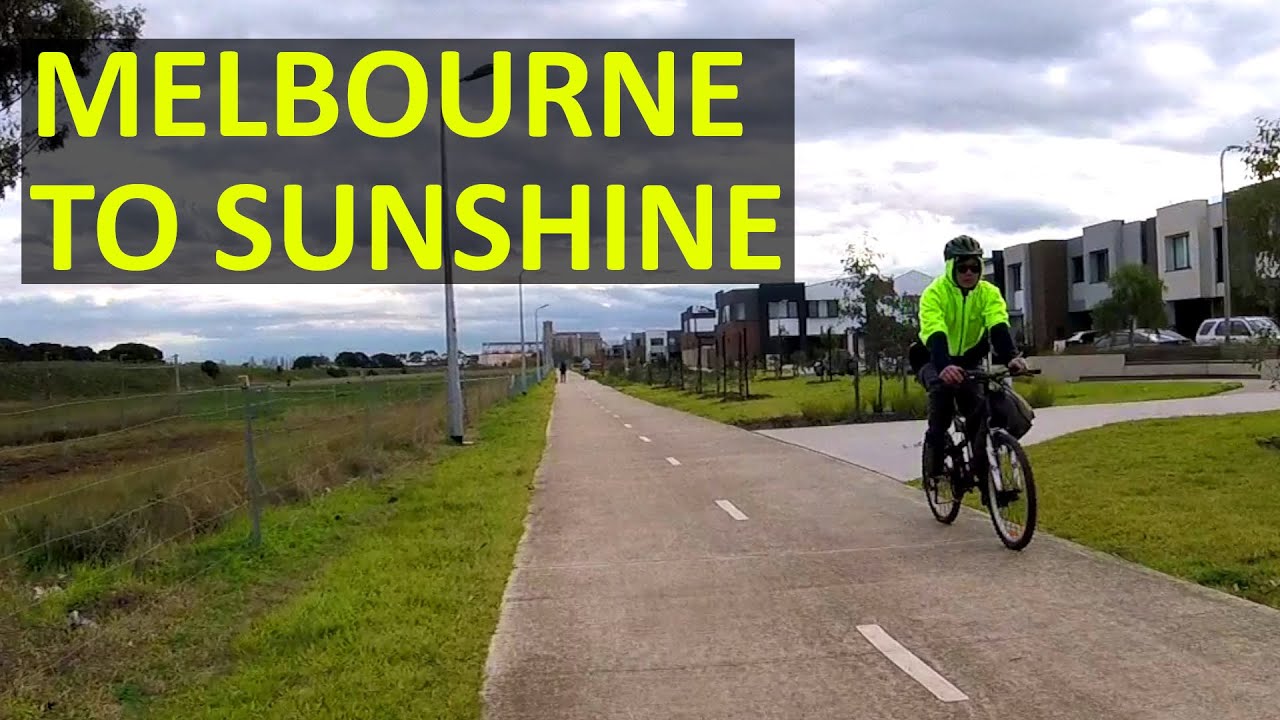 Bike Cam: Melbourne CBD to Sunshine | Cycling Melbourne
