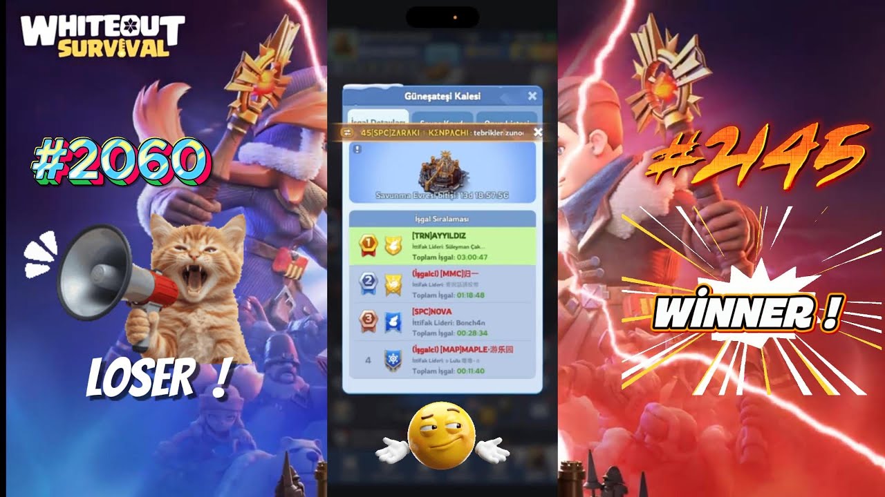 #2145 vs #2060 SVS WAR ''WE WON THE ULTIMATE VICTORY''