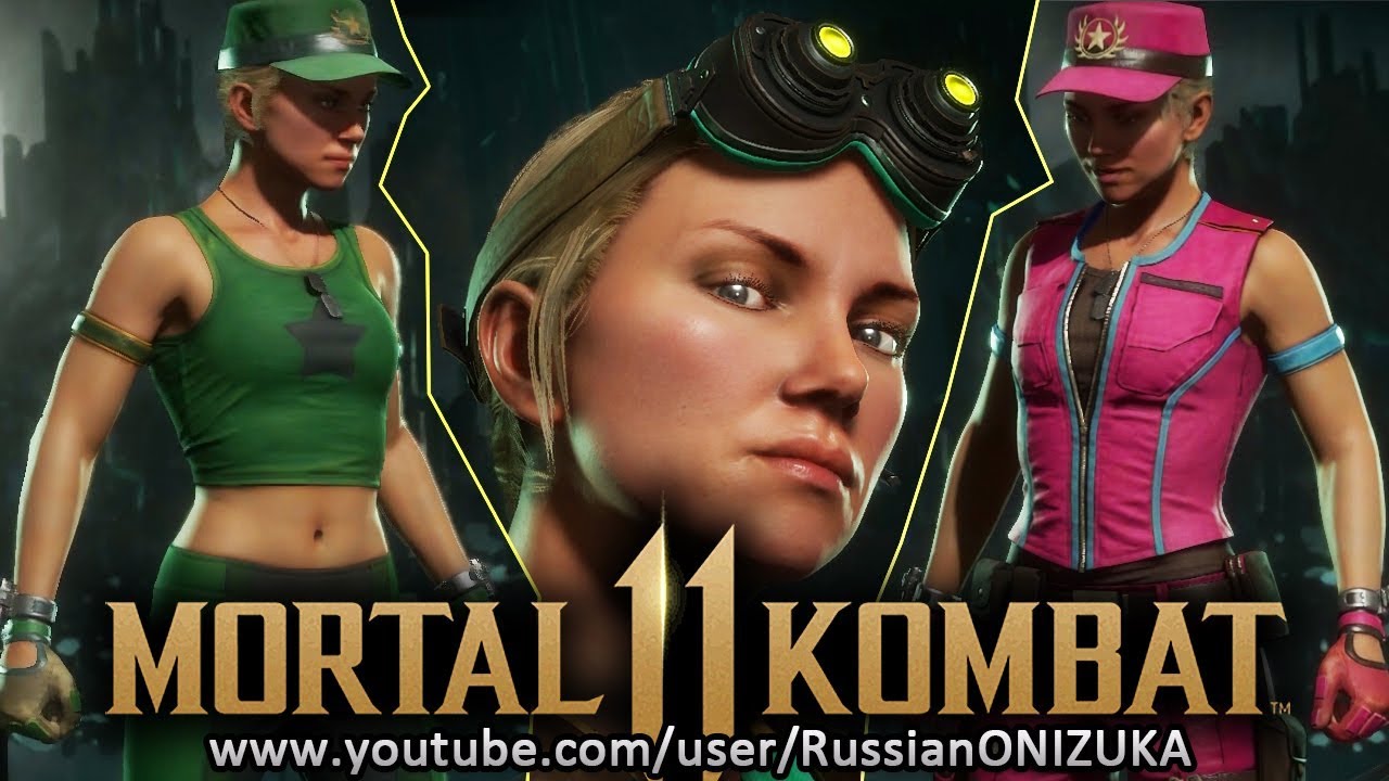 Mortal Kombat 11 - СОНЯ БЛЭЙД - ВСЕ КОСТЮМЫ и ОРУЖИЕ