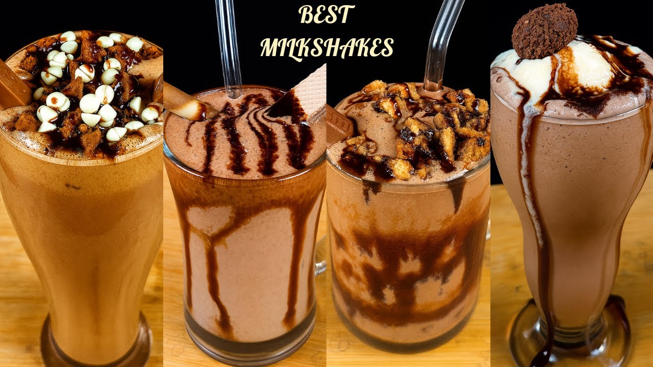 Best Milkshakes Vol-4 | Creamy & Crunchy Cookie Milkshakes | MCSA(MyCookingStyleAsmr)