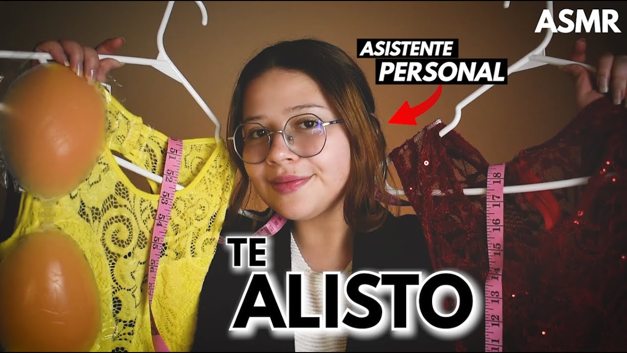 Asmr Español💁🏻‍♀️ASISTENTE  Personal 👗 Te VISTE y Toma Medidas – ¡Eres Famoso! - Vivalen ASMR