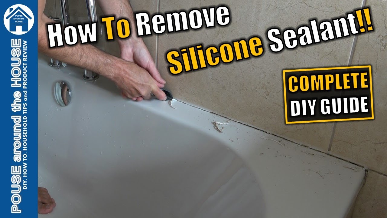 How to remove silicone sealant DIY guide. Removing old sealant beginners guide. Silicone removal!