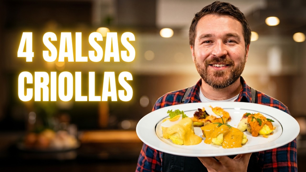 4 SALSAS PARA PAPAS | GIACOMO BOCCHIO