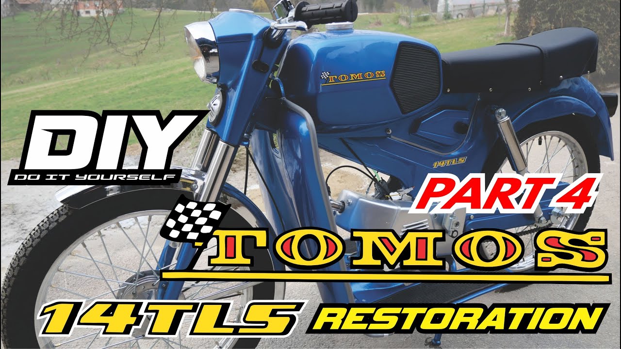Tomos 14TLS Restoration Video Part 4/4: Finish