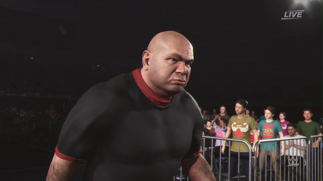 WWE 2K25 George Steele vs Giovanni Vinci
