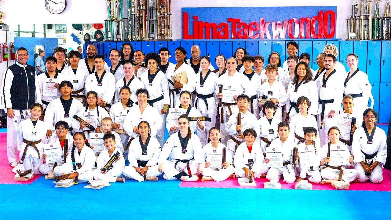 LIMA TAEKWONDO Black Belt Test (June 2025) TORRANCE CARSON LOMITA HARBOR CULVER CITY LOS ANGELES CA