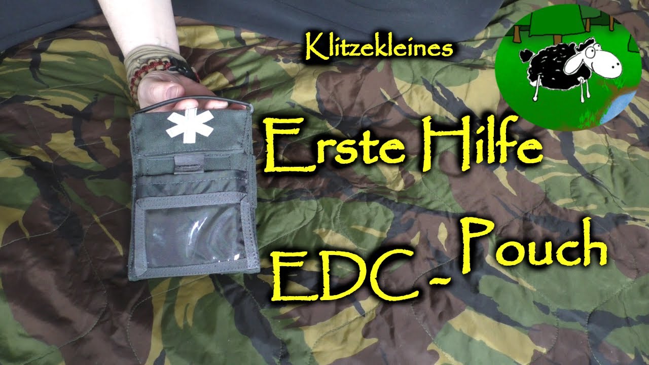 Kleines EDC-Hosentaschen-Erste-Hilfe-Pouch | IFAK | Erste Hilfe Set