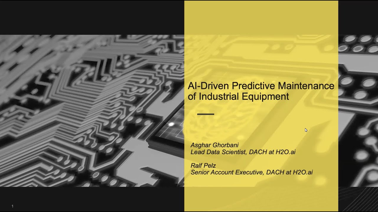 AI-Driven Predictive Maintenance of Industrial Equipment