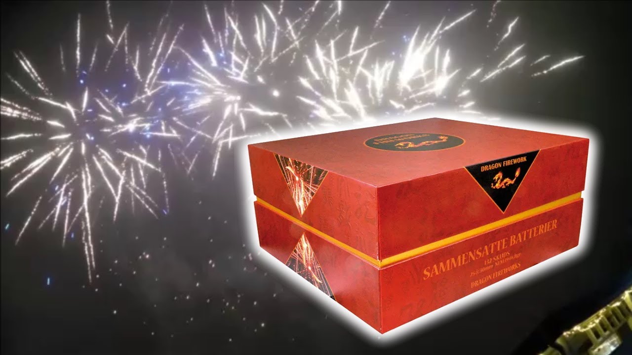 8013 - DPA/Dragon Fireworks - 132 Skud