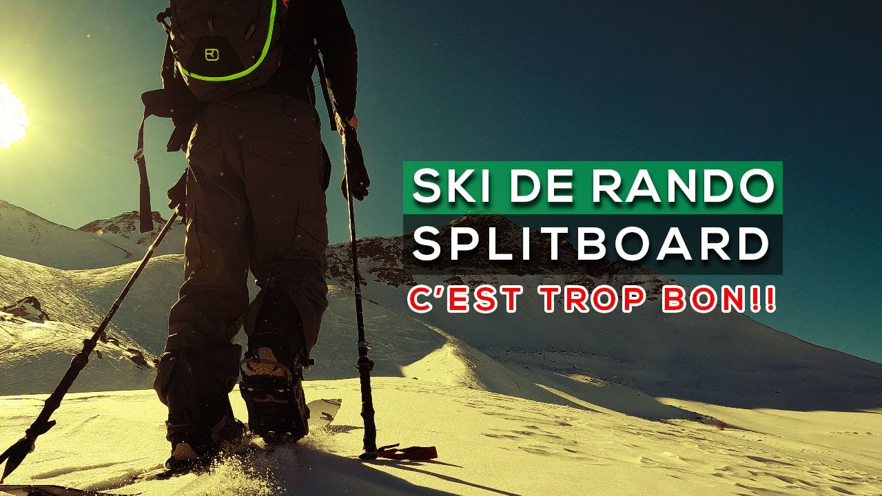 MON ENTRAINEMENT CROISÉ HIVERNAL | SKI DE RANDO (SPLITBOARD)