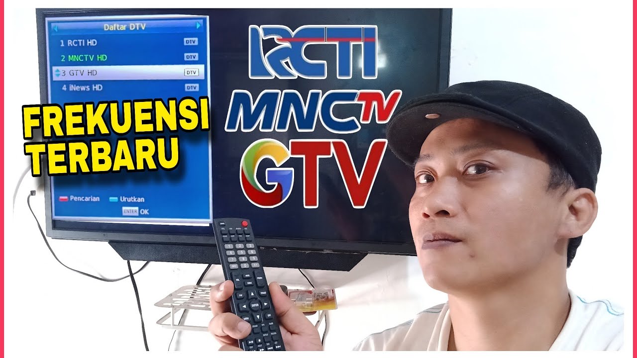 Cara Mencari Siaran Digital RCTI,MNC,GTV,INEWS yang Hilang di set top box Dengan Frekuensi terbaru