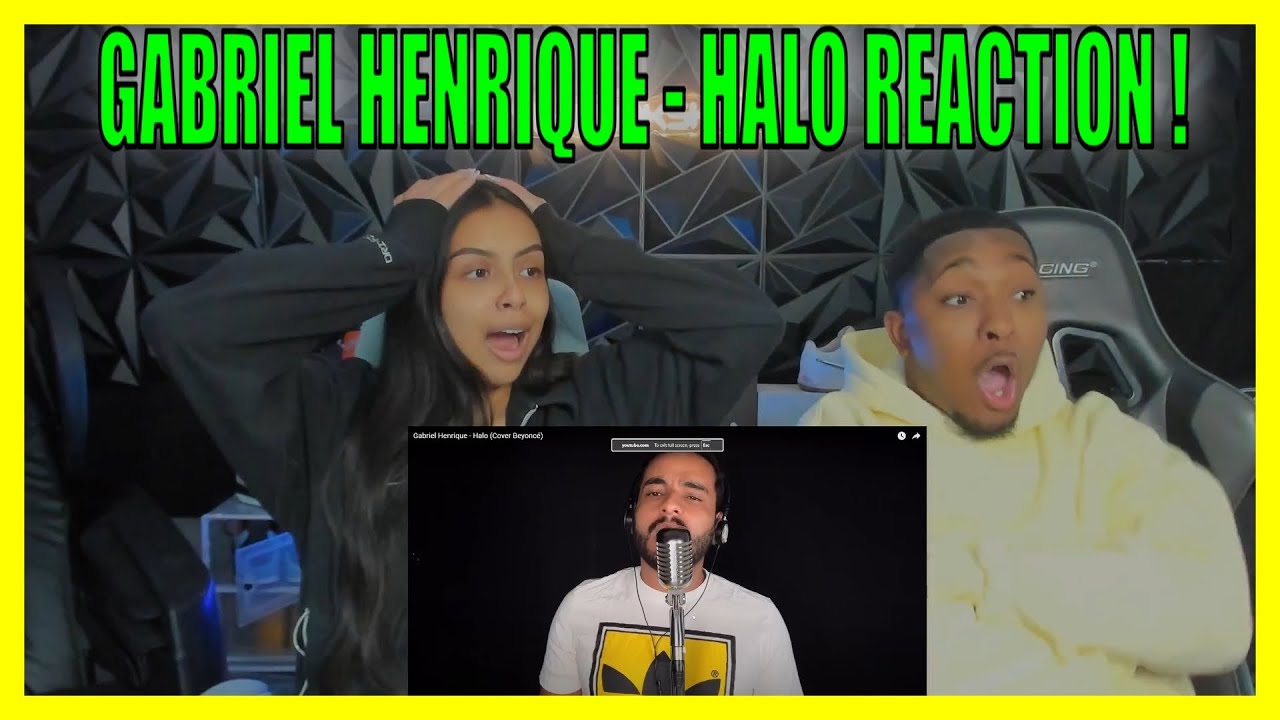 Gabriel Henrique - Halo (кавер Beyoncé) - РЕАКЦИЯ!