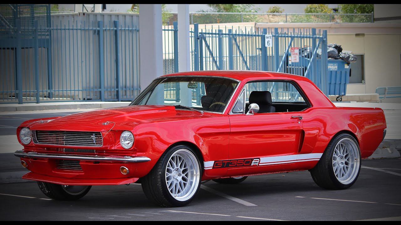 1966 MUSTANG MAIER RACING WIDEBODY RESTOMOD NO 18 full video