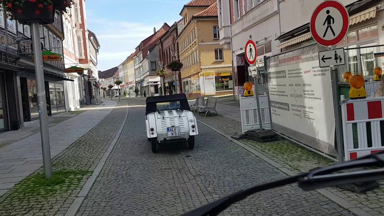 Hanomag Kommißbrot 2/10PS Fahrt durch die Innenstadt von  31061 Alfeld