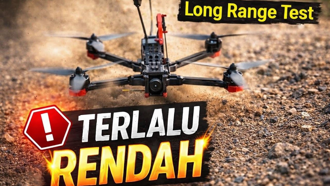 Test Long Range, Iflight Chimera7 Pro V2 Rakitan, Aman Gak Yaa??