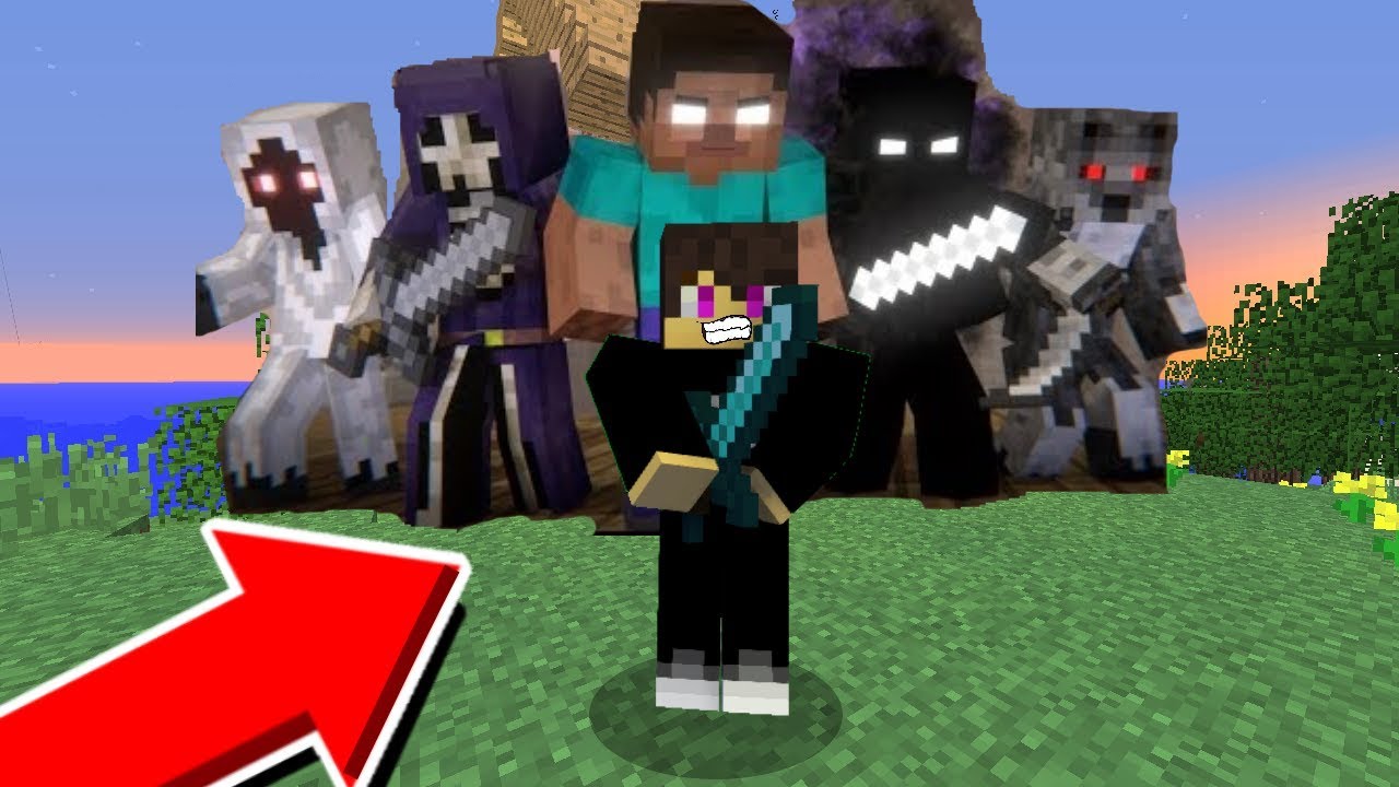 BLACK VS GONOSZOK A MINECRAFTBAN!