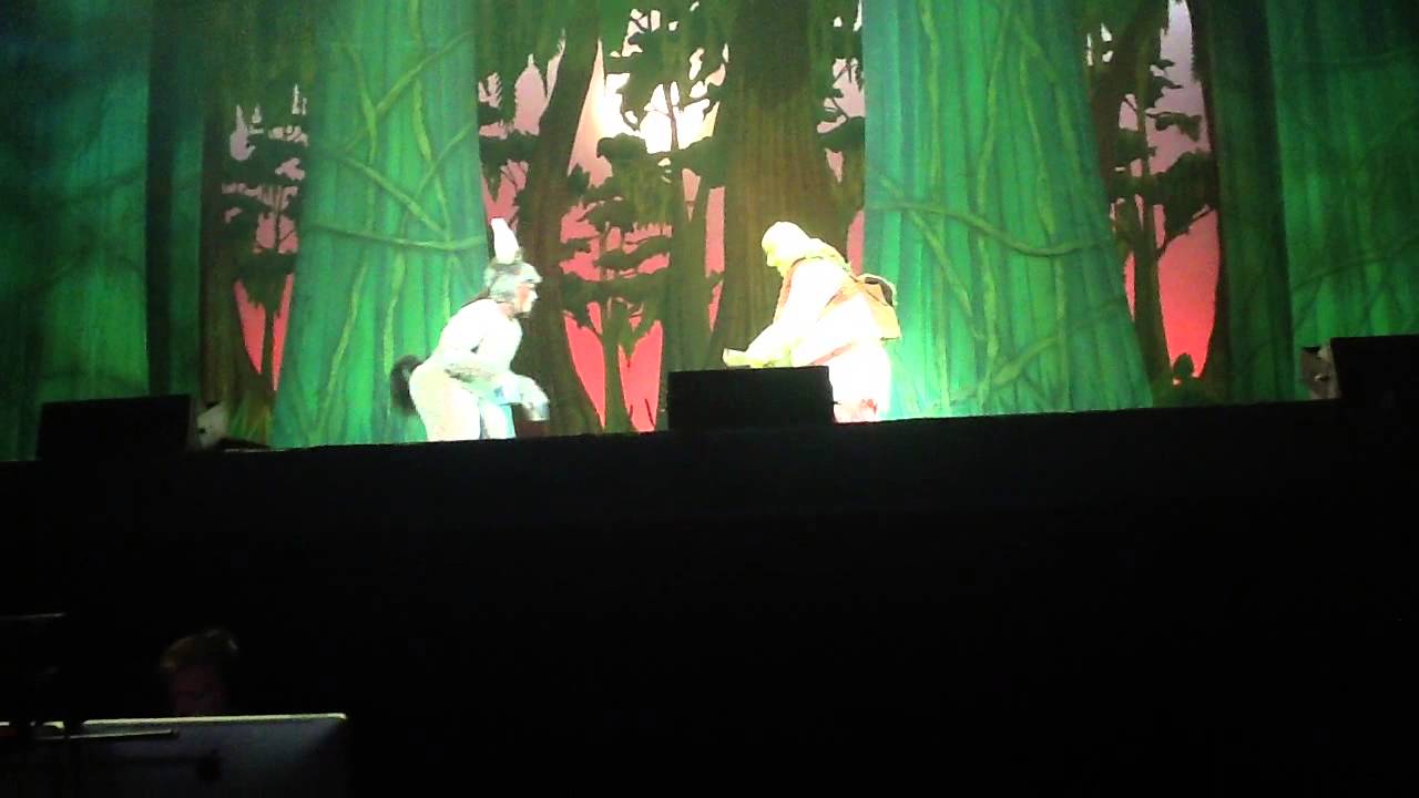 Kristopher Stanley Ward as Donkey in Shrek National Tour 2012 - 2013