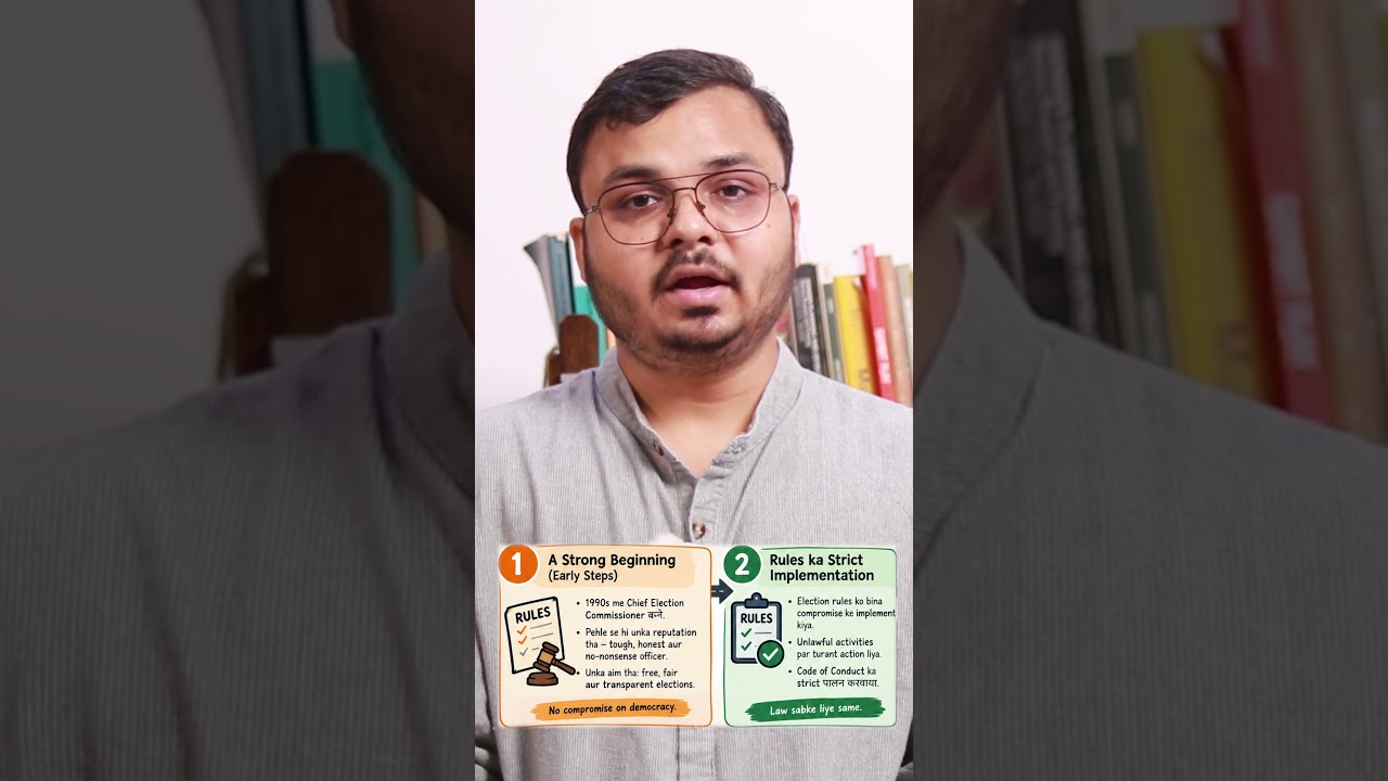 &ldquo;Main Politicians Ko Naashte Mein Kha Jaata Hoon&rdquo; | T.N. Seshan #shorts #electioncommission