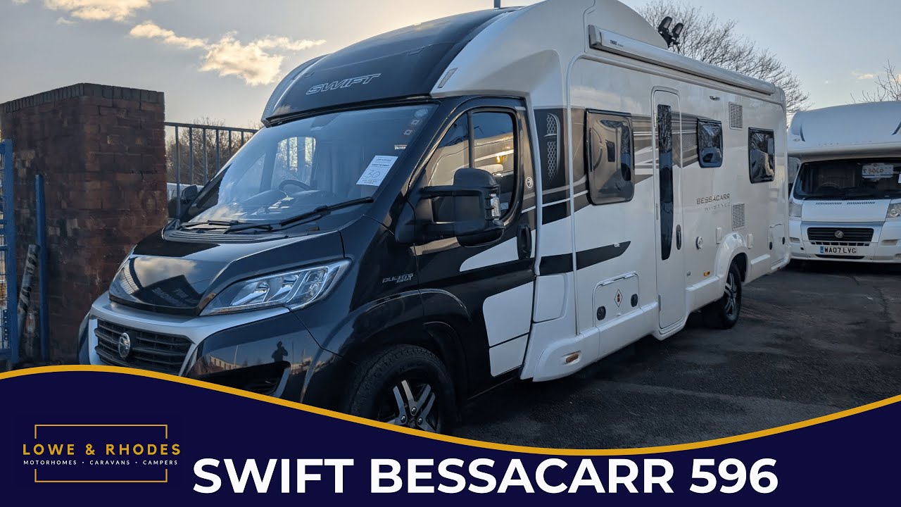 Swift Bessacarr 596 2018 года &ndash; Полный обзор | Обзор роскошного автодома на 6 спальных мест